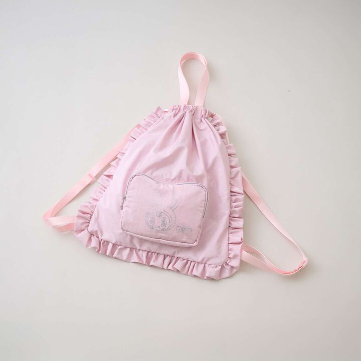 A4-Compatible Water-Repellent Sparkling Bellie Knapsack,Pink, medium image number 13