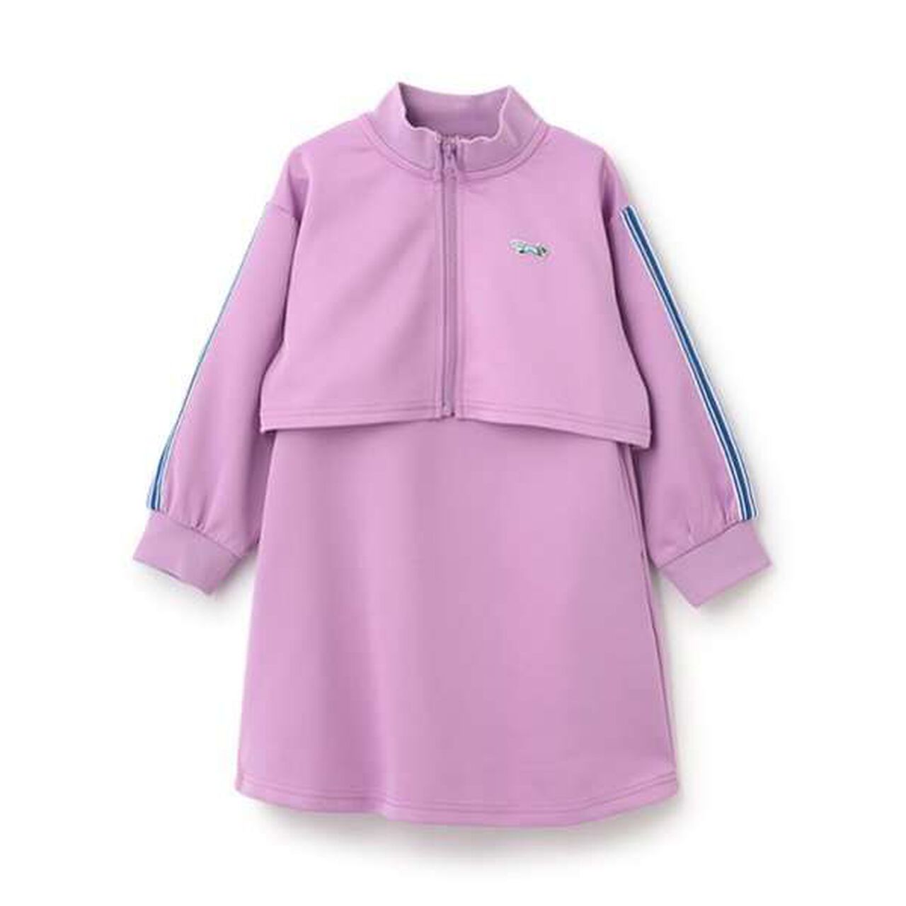 [The FOX] Fox Layered One-Piece Dress Set,Lavender, large image number 13