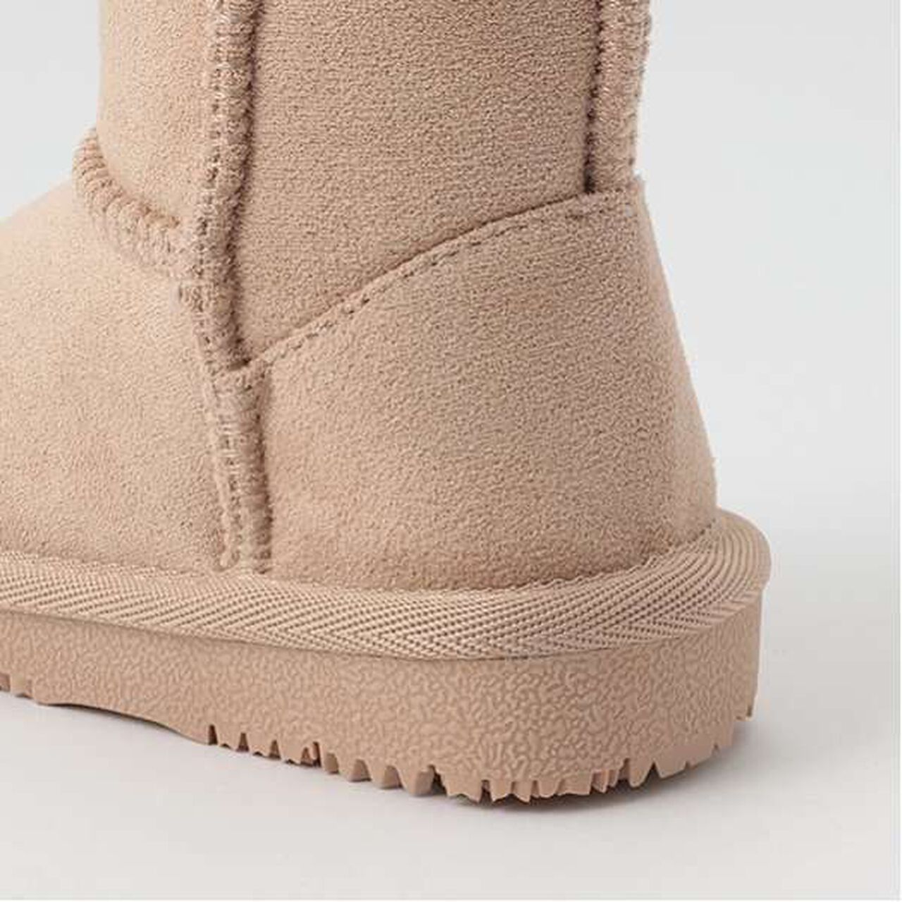 Stain-Resistant Sheepskin Boots,Light pink, large image number 2