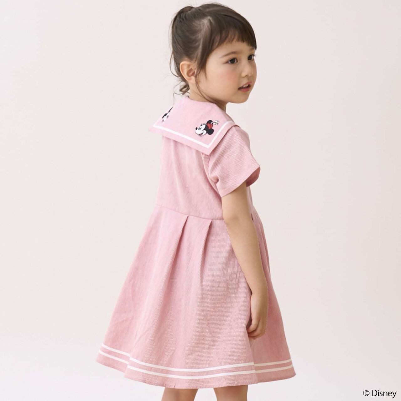 [Disney] Sailor One-Piece Dress,Off white, large image number 3