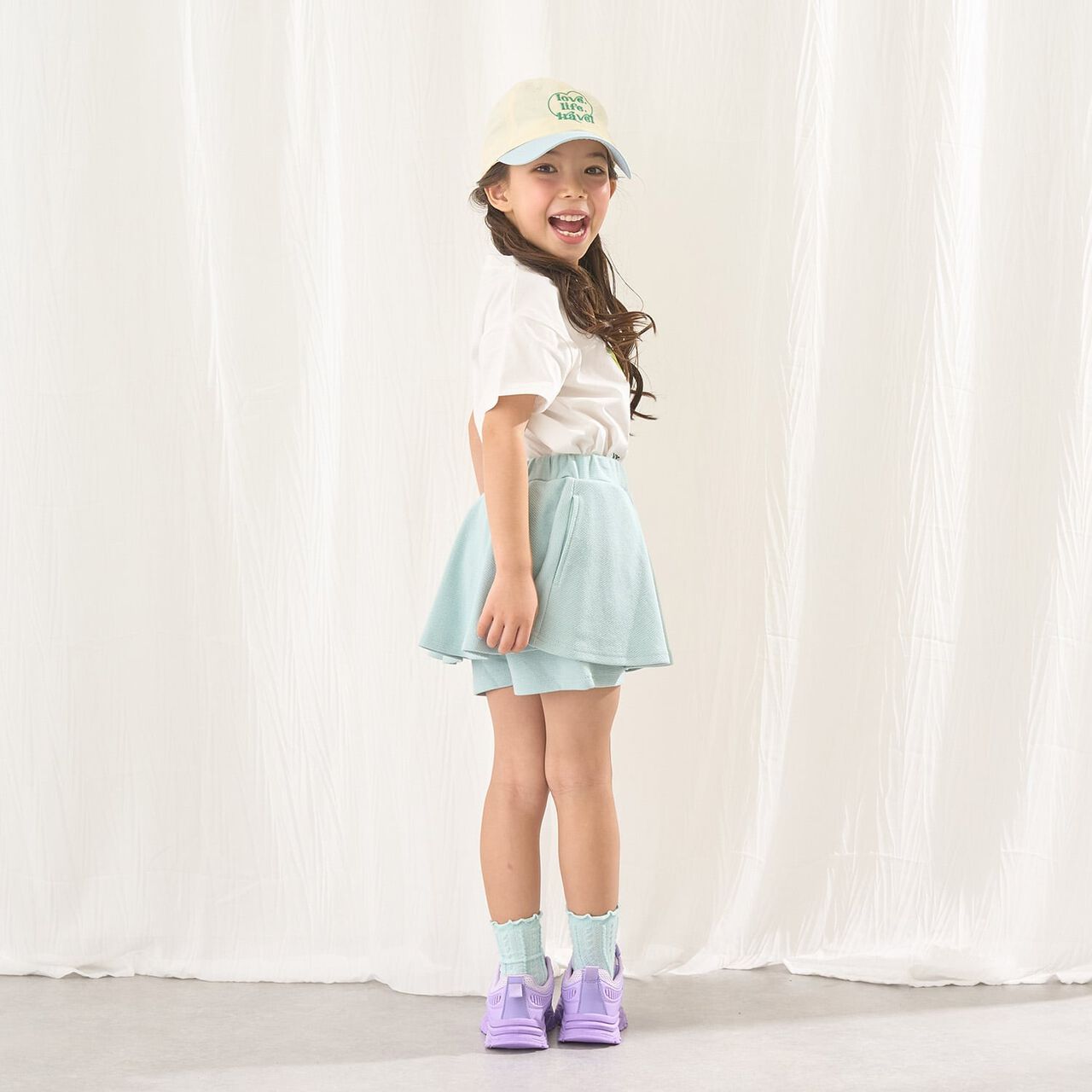 Tomo Pants with Flare Skirt,Ivory, large image number 21