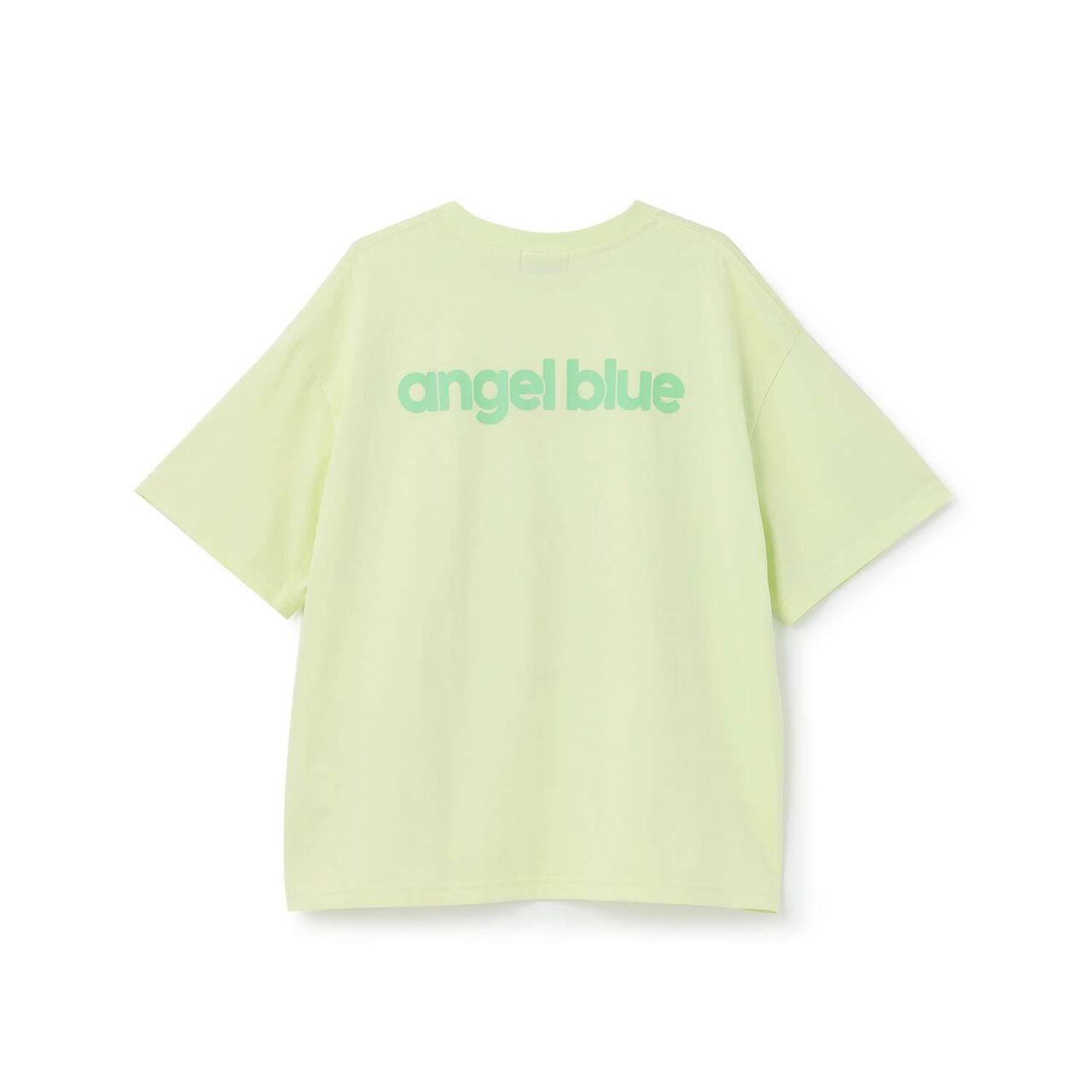 Angel Blue Upside Down Mr. Nakamura T-Shirt,Off white, large image number 1