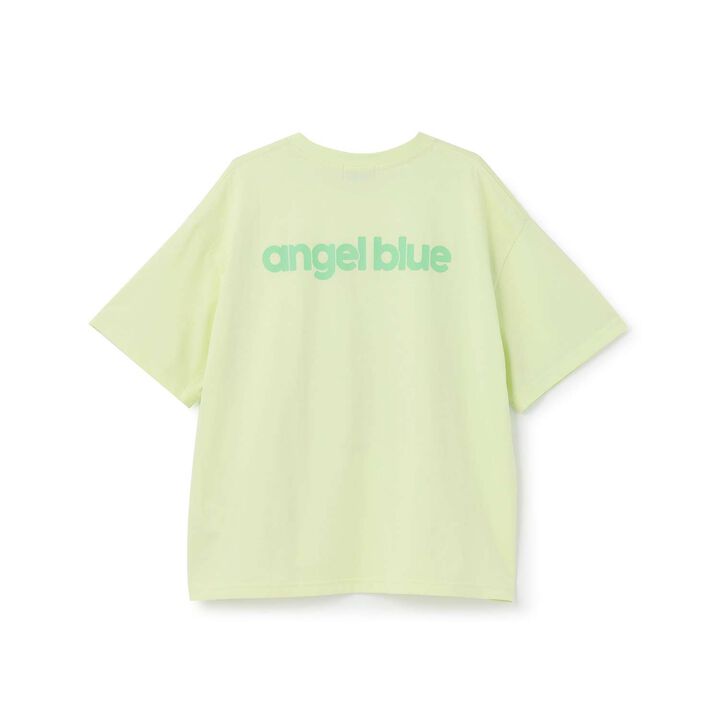 Angel Blue Upside Down Mr. Nakamura T-Shirt,Off white, medium image number 1