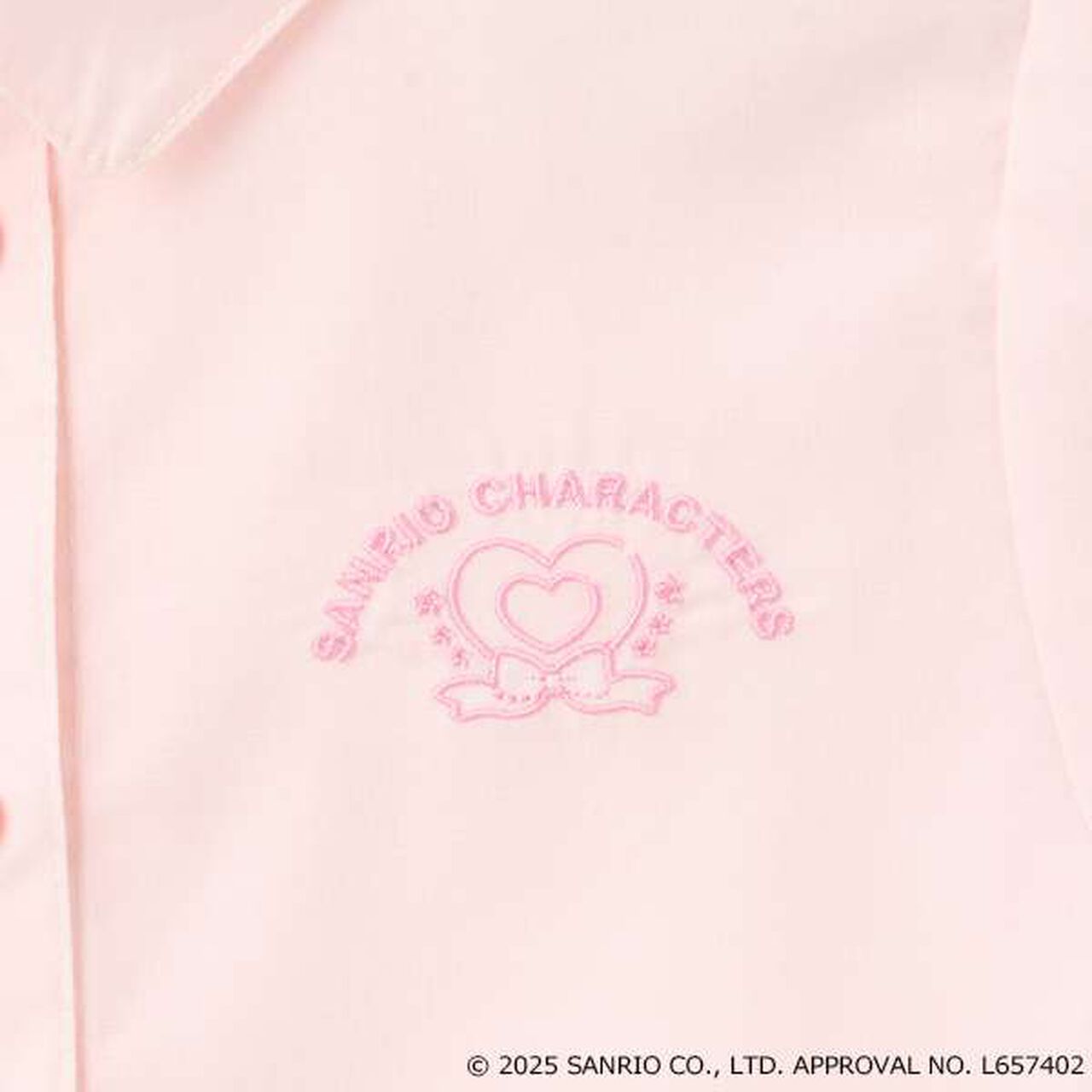 [My Melody & Cinnamoroll] Best & Blouse Set,Sax blue, large image number 3