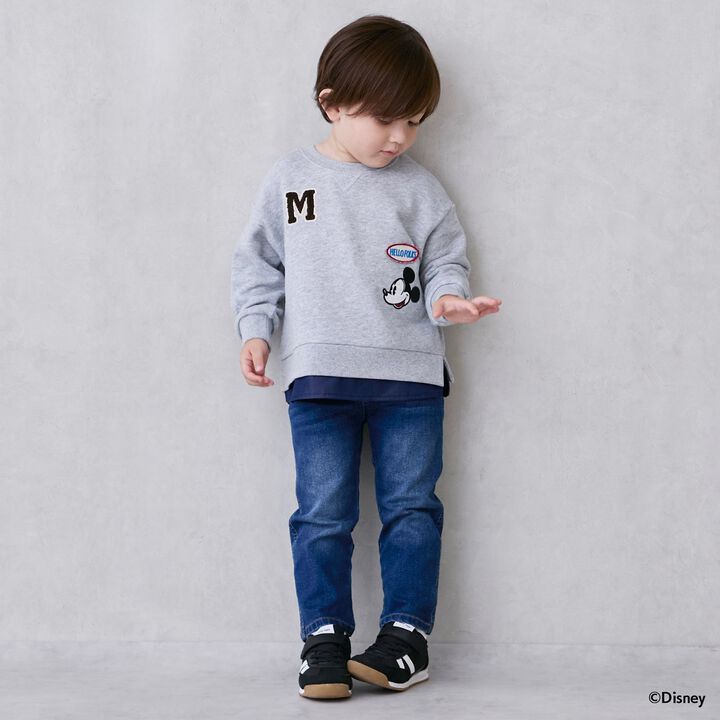 [Disney] Link Patch Sweatshirt,Navy, medium image number 3