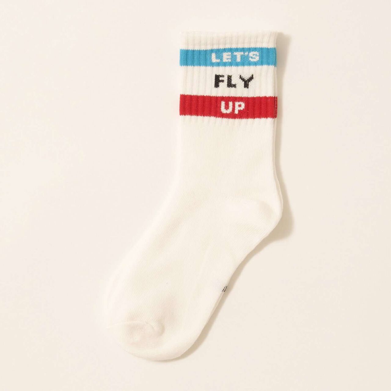 Line Logo Socks,Red, large image number 3