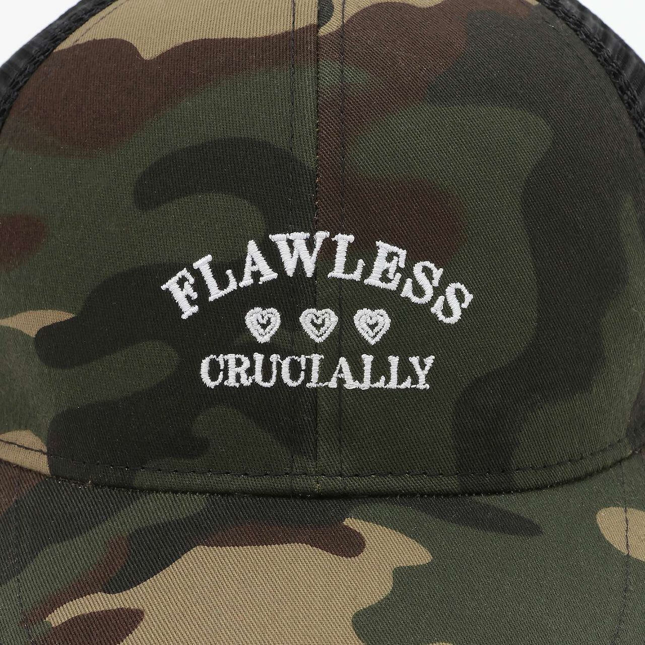 Girly College Logo Mesh Cap,Khaki, large image number 2