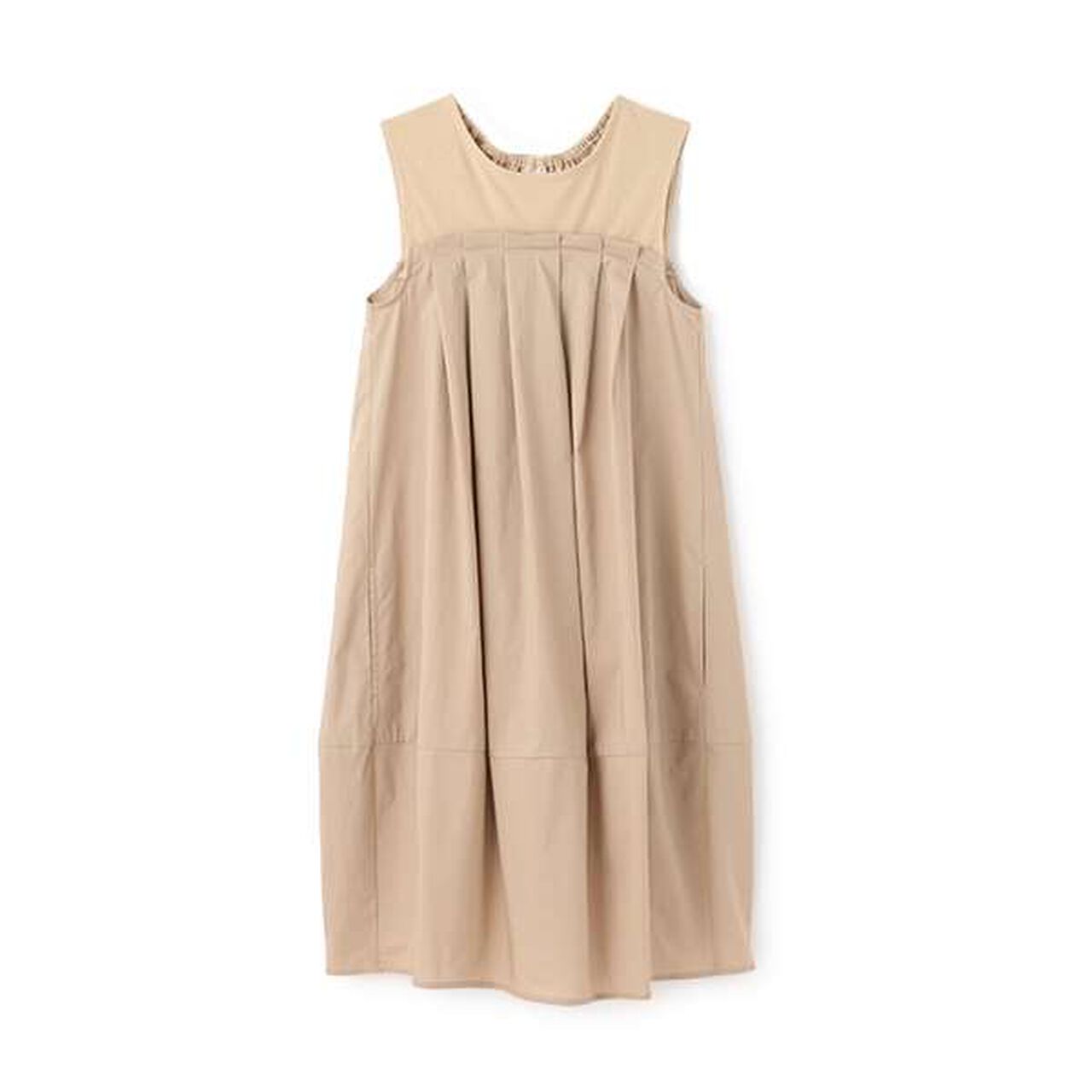 [Link] Docking Balloon One-Piece Dress (Junior Size),Light beige, large image number 0