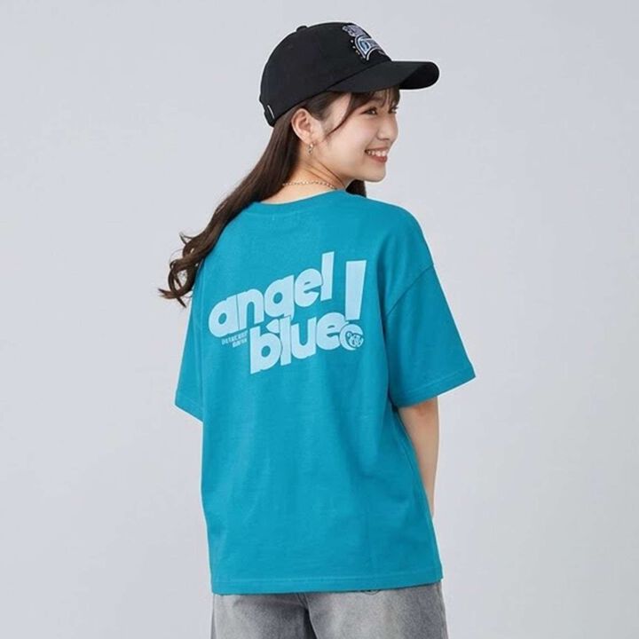 Angel Blue Nakamura One-Point T-Shirt,, medium