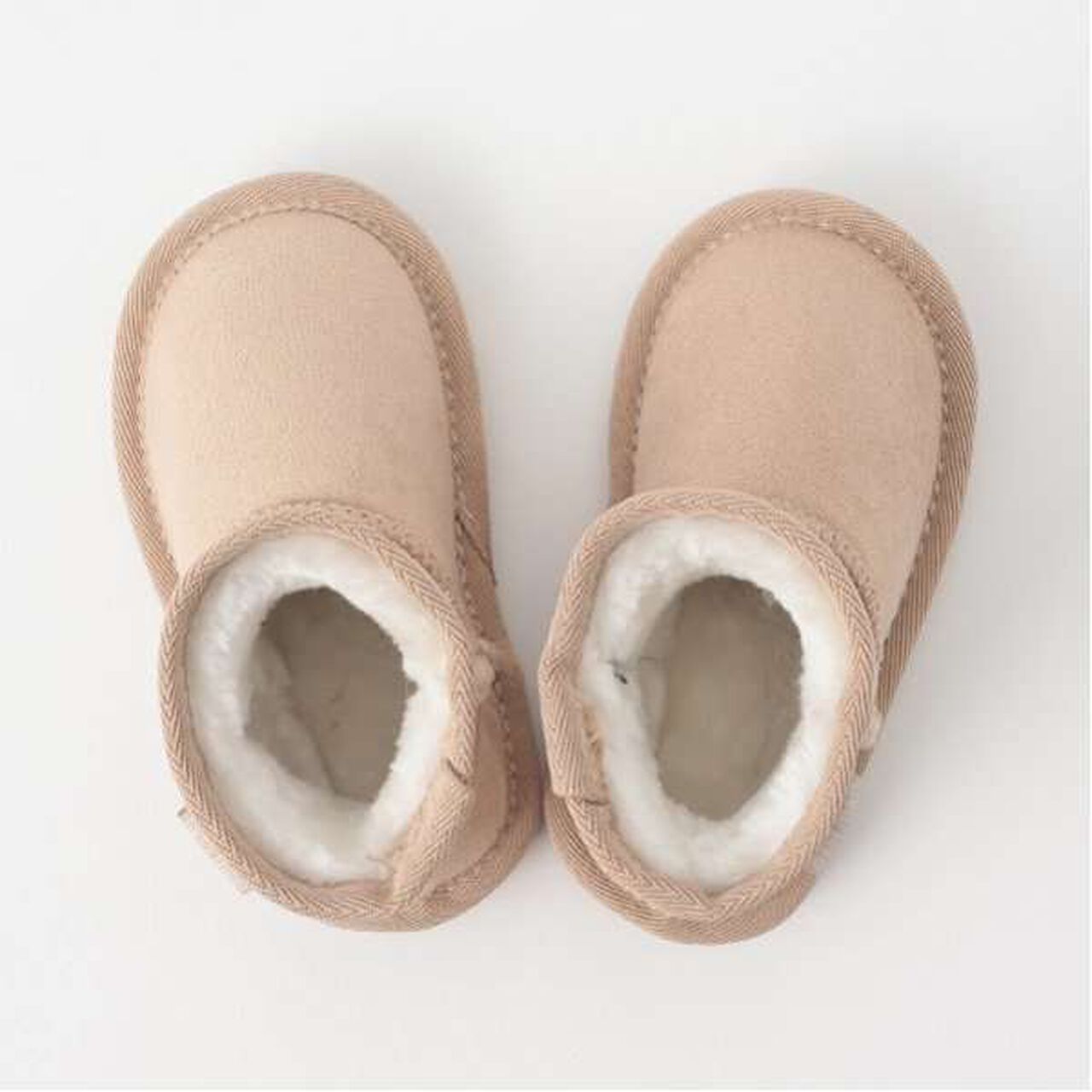 Stain-Resistant Sheepskin Boots,Light pink, large image number 3