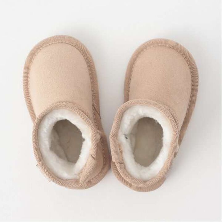 Stain-Resistant Sheepskin Boots,Light pink, medium image number 3