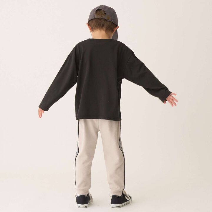 Tomo Pants with Side Line Tapered Design,Greige, medium image number 17