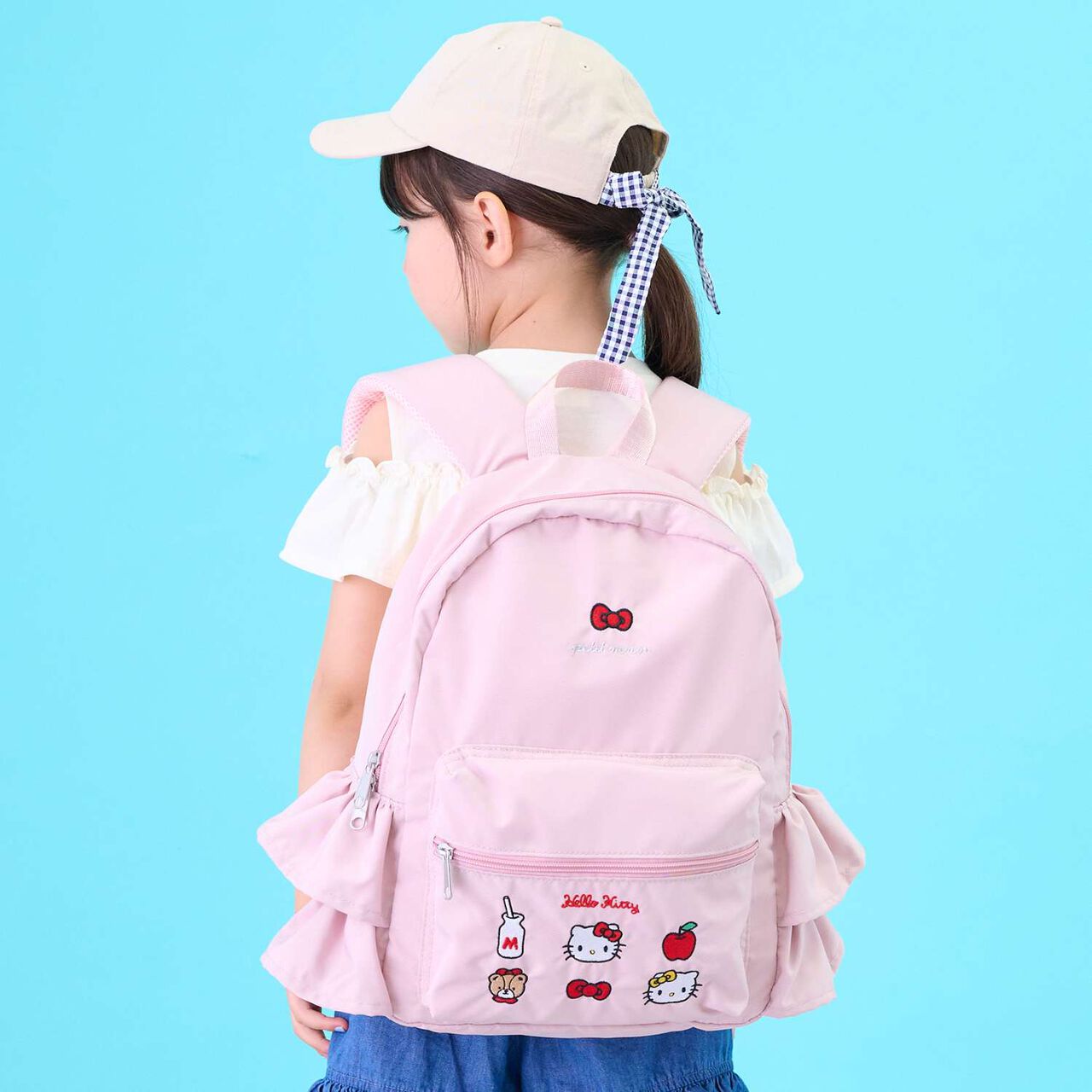 [Sanrio Characters] Frill Backpack,Light pink, large image number 0