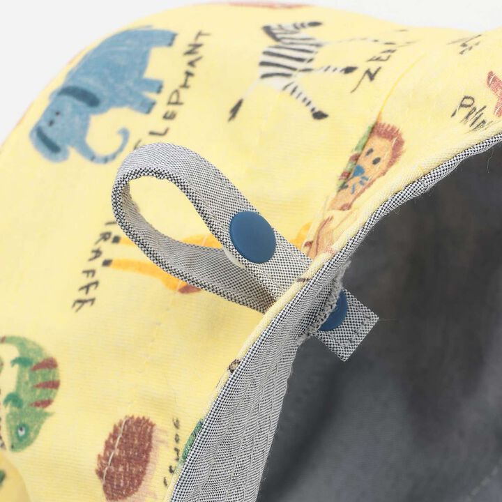 Reversible Animal Pattern Bucket Hat,Off white, medium image number 10