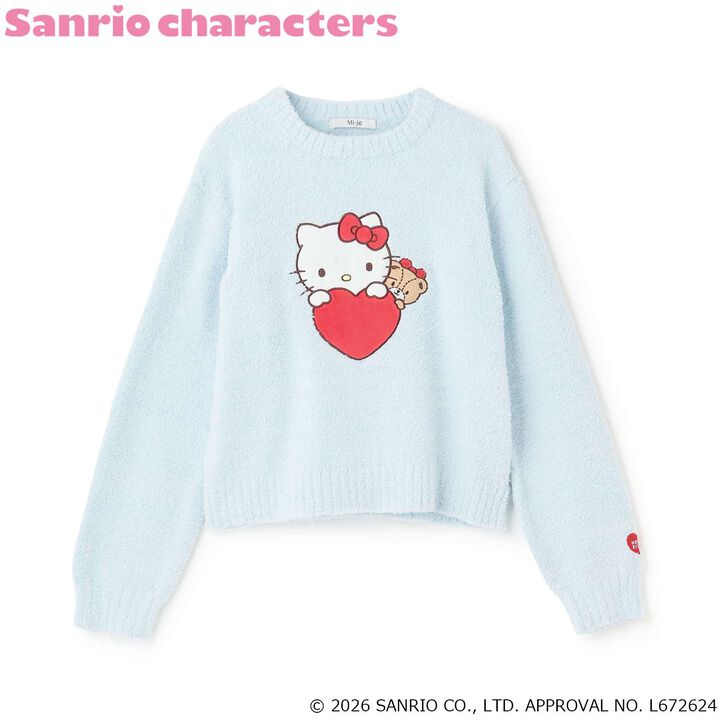 [Sanrio Characters/Hello Kitty] Marshmallow Knit Pullover,Pink, medium image number 5
