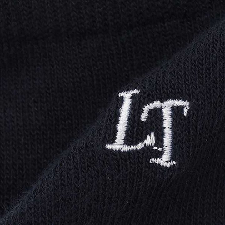 [BS] Single-Point Embroidery Knee-High Socks,Black, medium image number 3