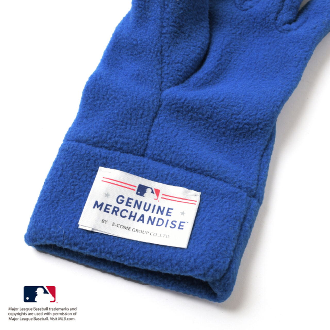 [MLB] Team Logo Fleece Gloves,Black, large image number 3