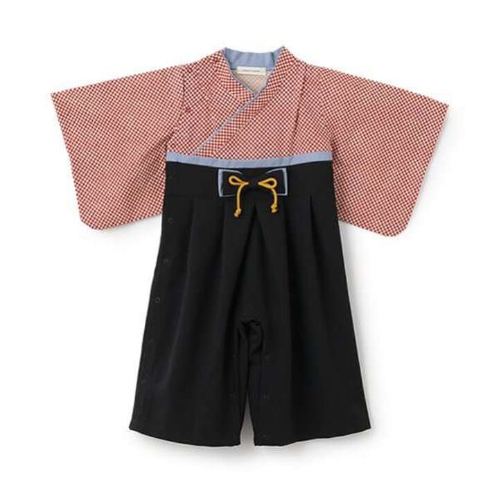 Boys' Hakama Overall,Navy, medium image number 9