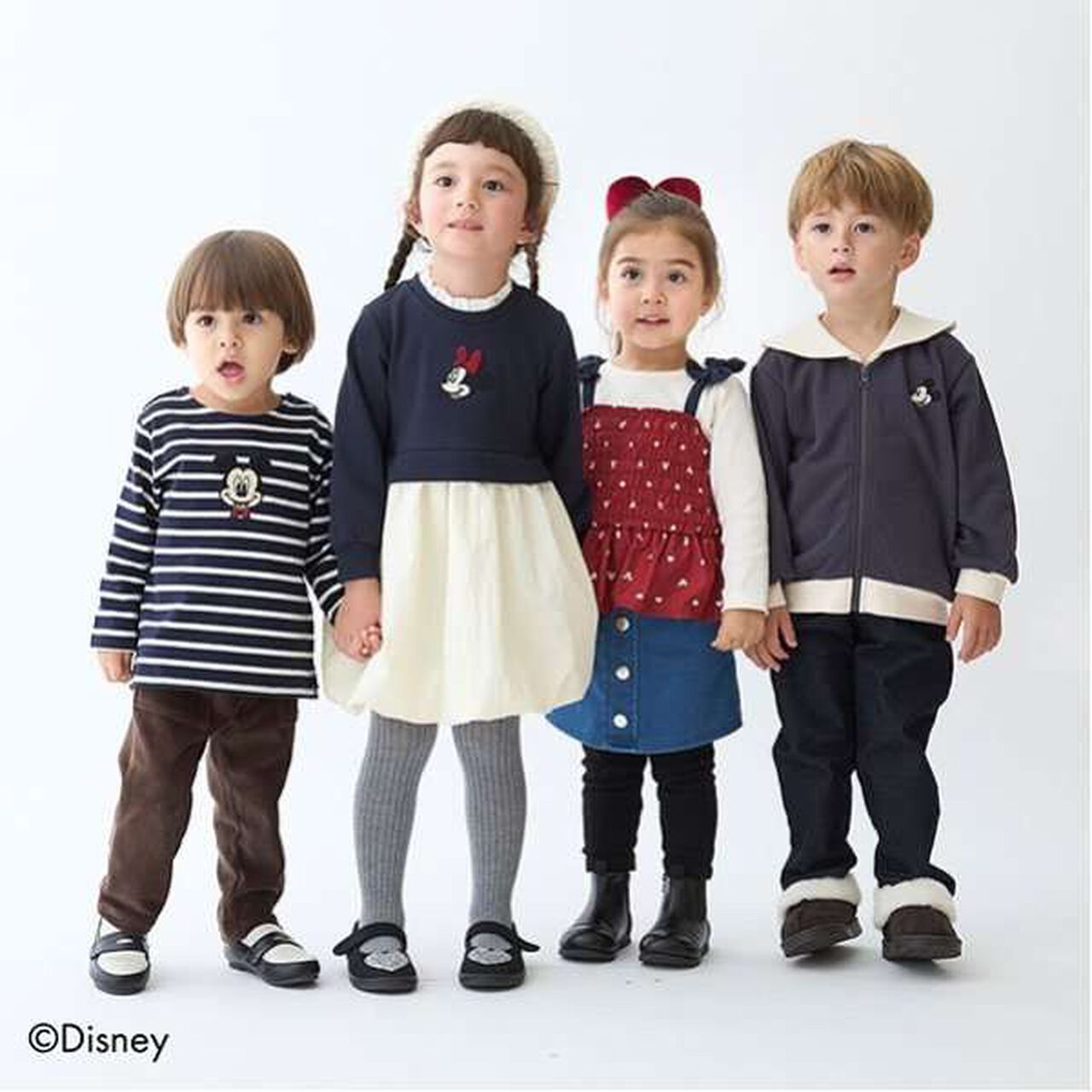 Disney Minnie Color-Block One-Piece Dress,Navy, large image number 6