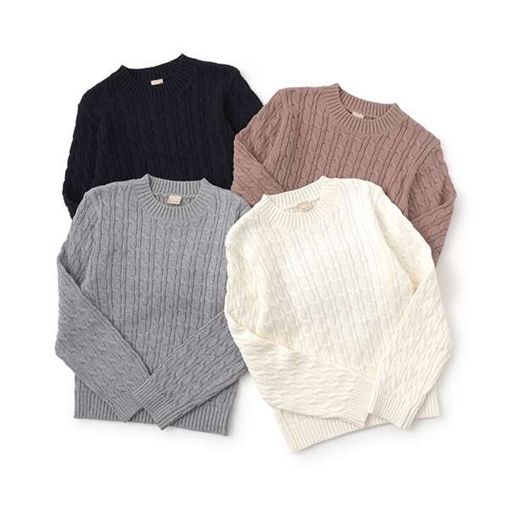 [Link] Cotton Knit,Ivory, medium image number 6