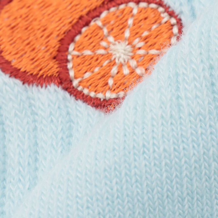 Tropical Ankle-Length Socks,Mint, medium image number 3