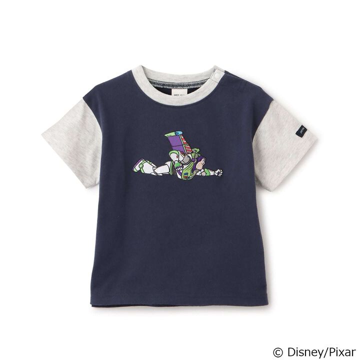 [Disney/Pixar] TOY STORY 貼布刺繡短袖T恤,苔蘚綠, medium image number 6