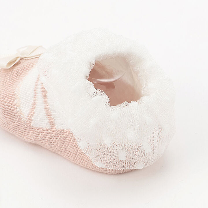 Ballet Cup Socks,Light pink, medium image number 5