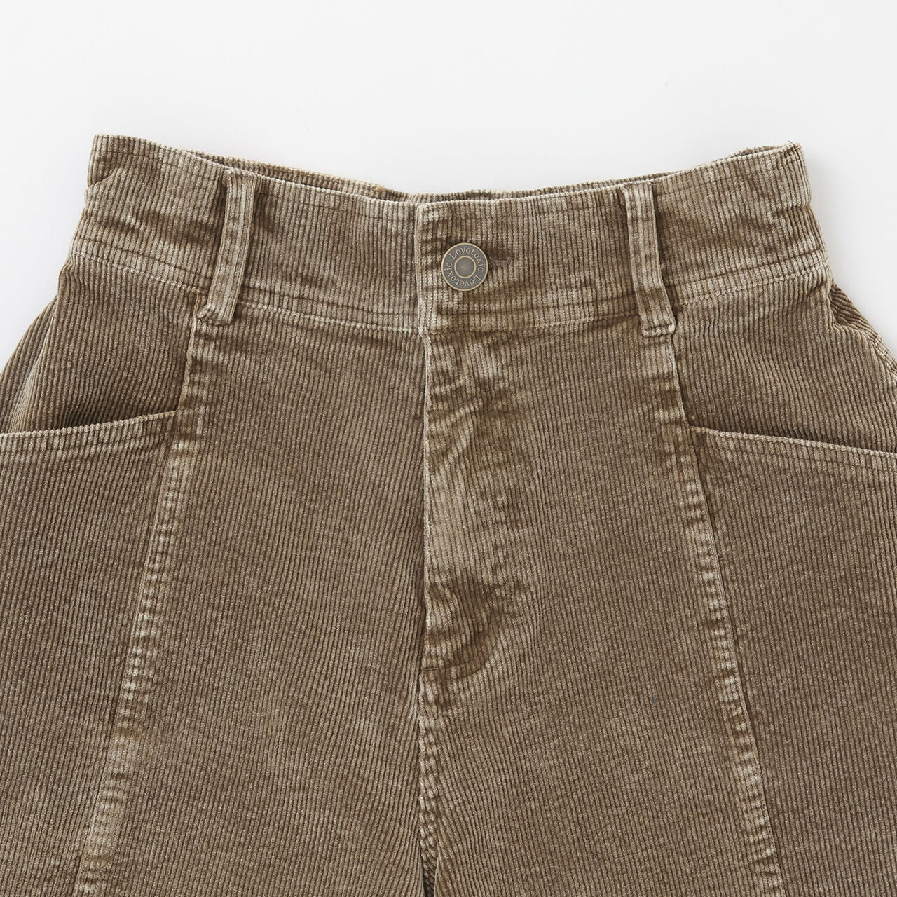 Casual Look Corduroy Shorts,Brown, large image number 11