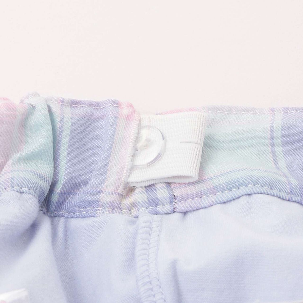 [Restock] Charm-Detail Check Pleated Skirt-Pants,Mint, large image number 3