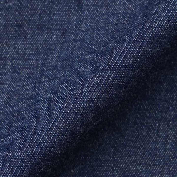 Stretch Denim Half Pants,Blue, medium image number 8