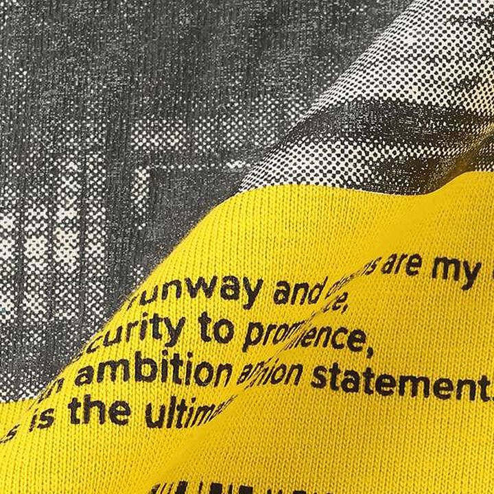 Photography Logo Foam Print Big Short Sleeve T-Shirt,Black, medium image number 2