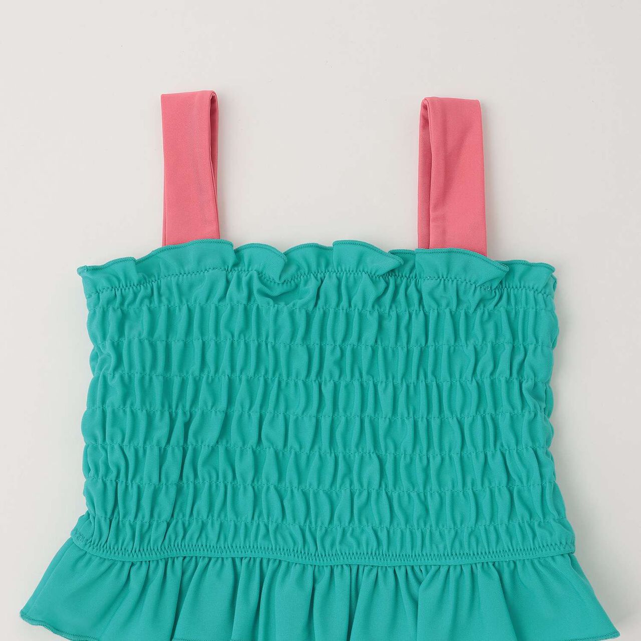 [SWIM] Girls Outfit Set,Emerald green, large image number 14