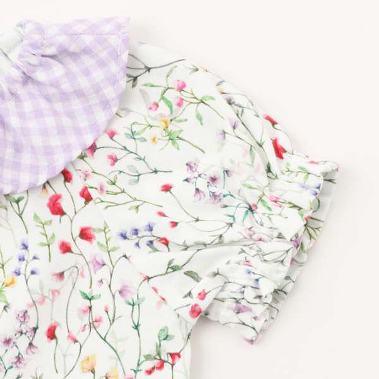 Botanical Garden Baby Suit,Lavender, large image number 4