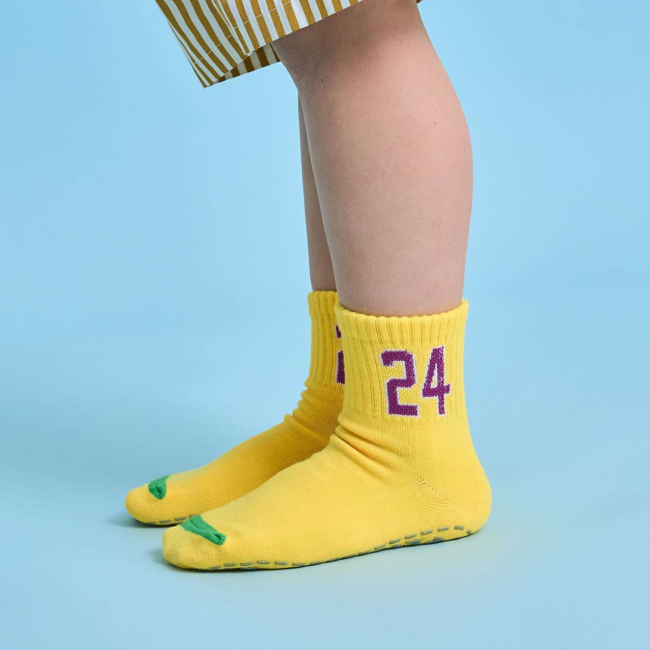 Number Socks (with Non-Slip),Green, large image number 15