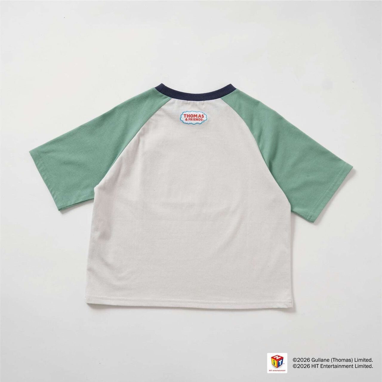 [Thomas the Tank Engine] Raglan Short Sleeve T-Shirt,Red, large image number 4