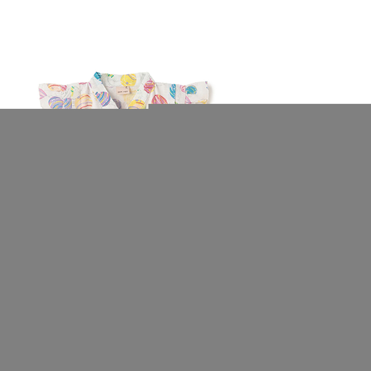 Girls Baby Jinbei,Red, large image number 8