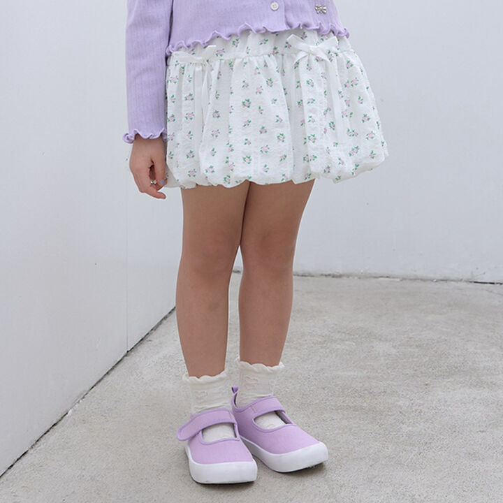[Coordinatable Setup] Balloon Skirt with Ribbon,Lavender, medium image number 18
