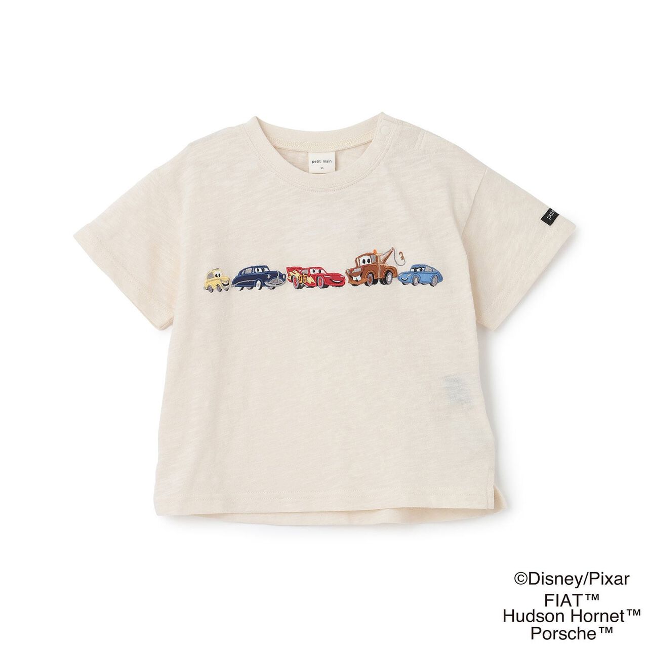 [Disney/Pixar] Cool Touch Cars Appliqu&eacute; T-Shirt,Light green, large image number 7