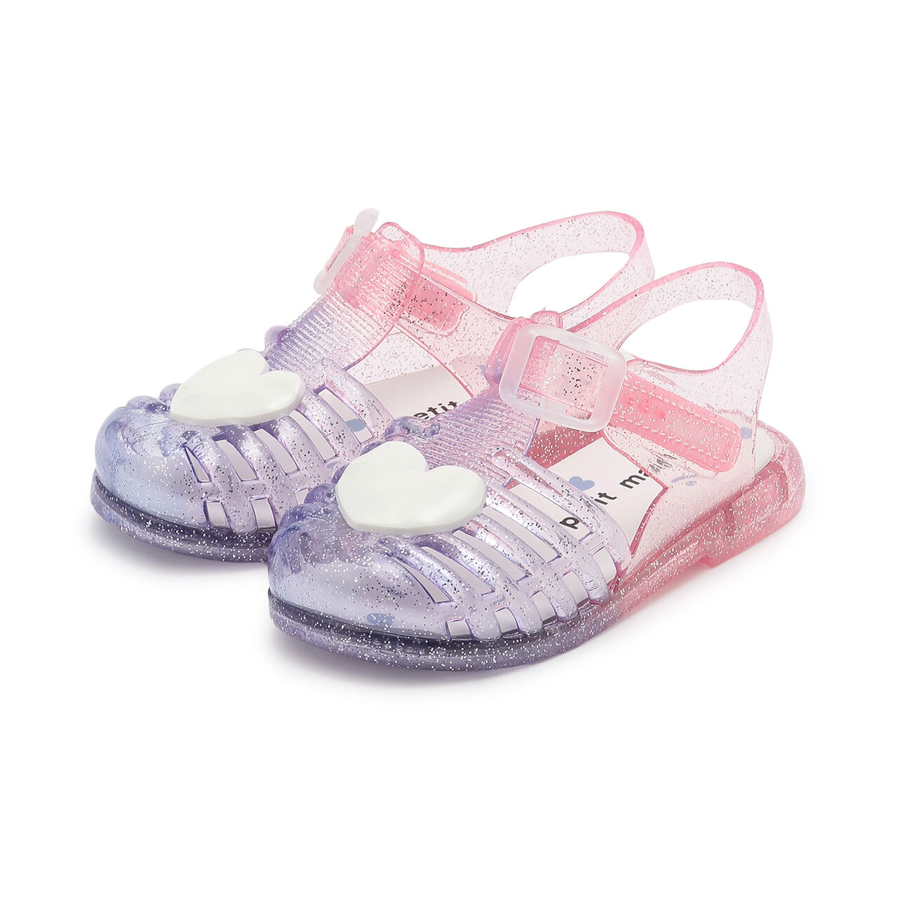Lame Jelly Sandals,Red, large image number 0