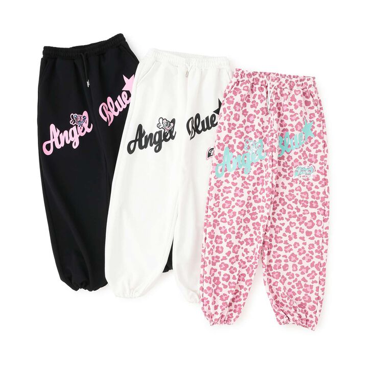 [Angel Blue] Big Logo Sweat Pants,Pink, medium image number 7