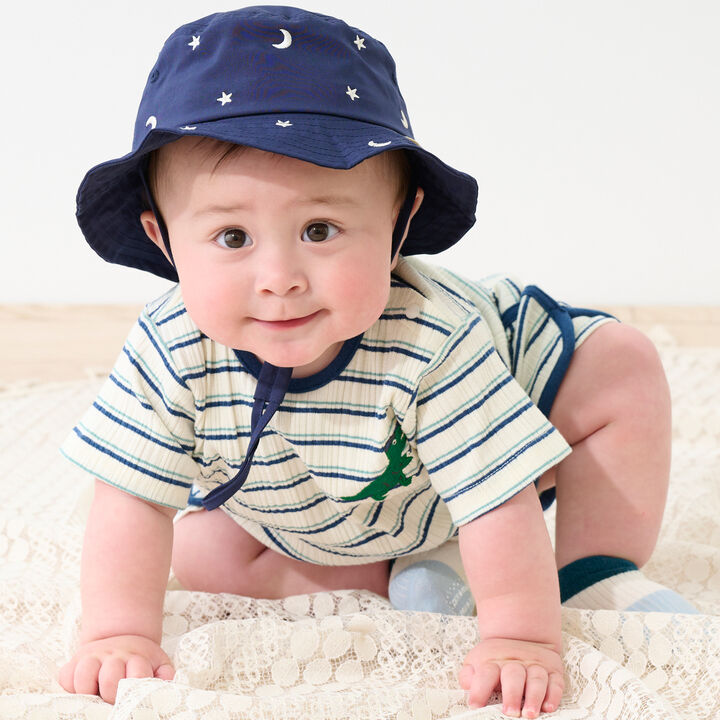 Multi Stripe Outfit Set,Brown, medium image number 1