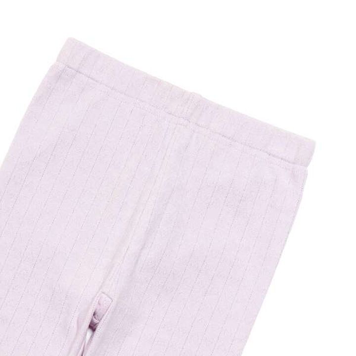 Organic Heart Stitch Leggings,Black, medium image number 3