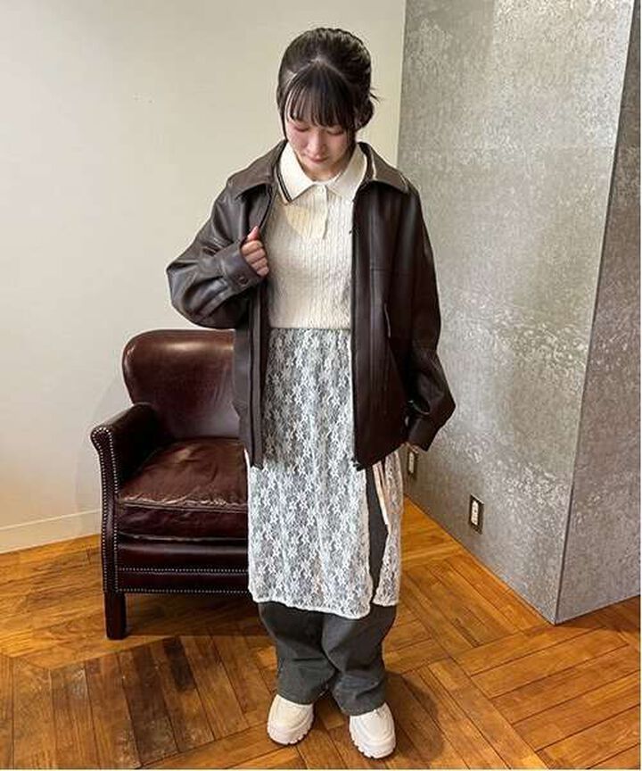 Lace Wrap Skirt,Ivory, medium image number 2