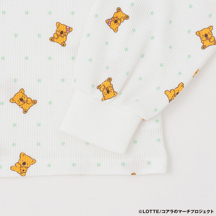 Koala March All-Over Pattern Loungewear,Light green, medium image number 9