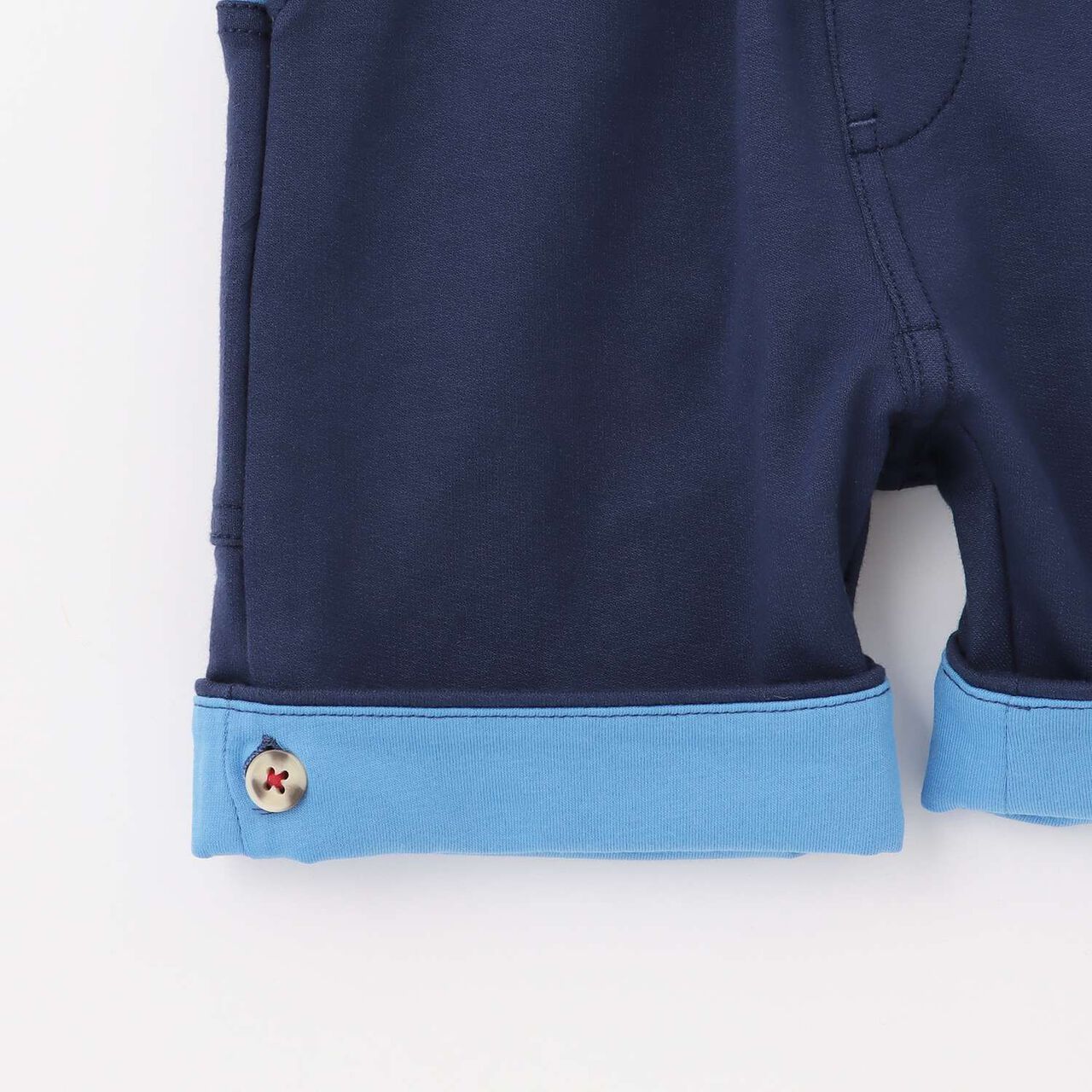 Boys Half Pants,Navy, large image number 5