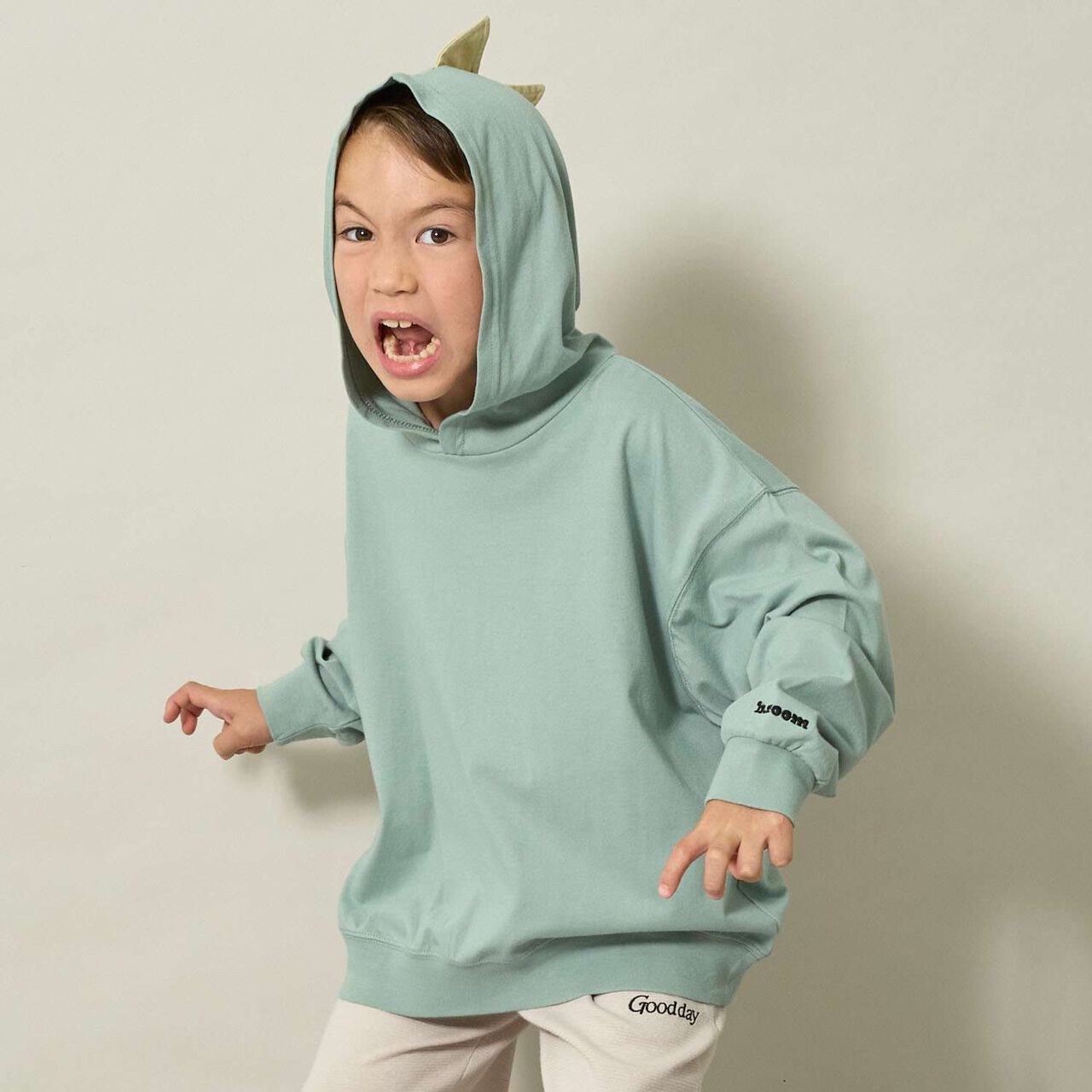 [Halloween] Dragon Devil Parka [Stain Resistant/Quick-Dry/UV],Black, large image number 1