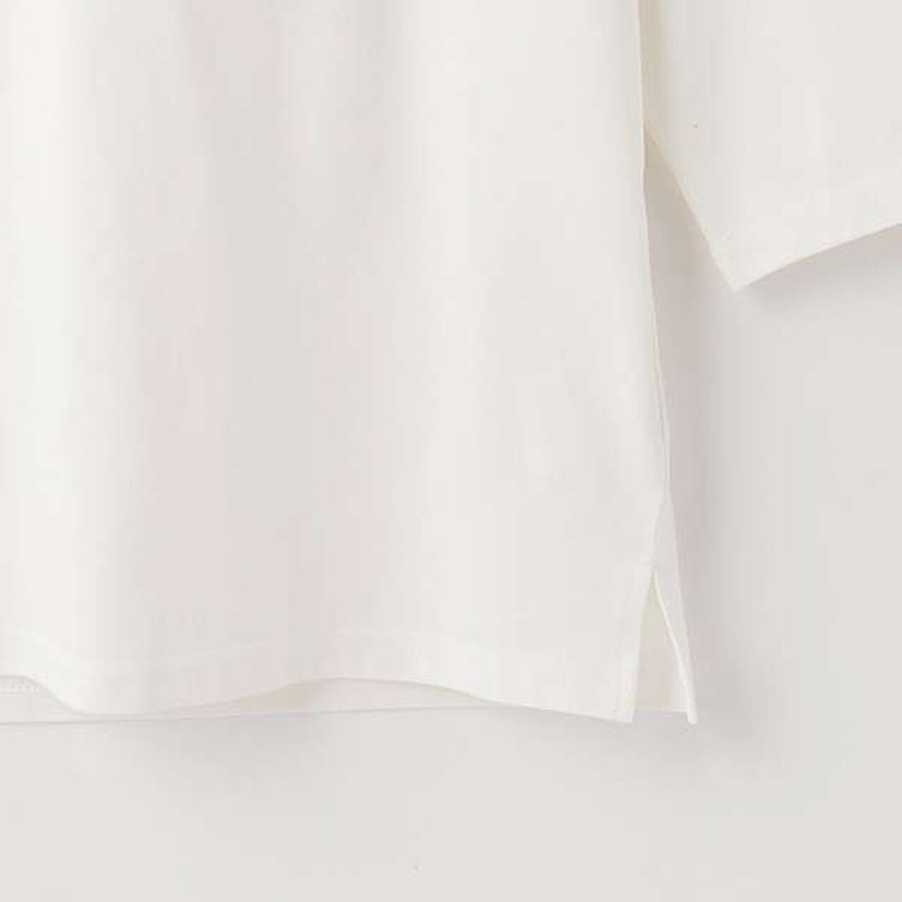 [GOOD PRICE] 6-Sleeve Logo T-Shirt,Cream, large image number 6