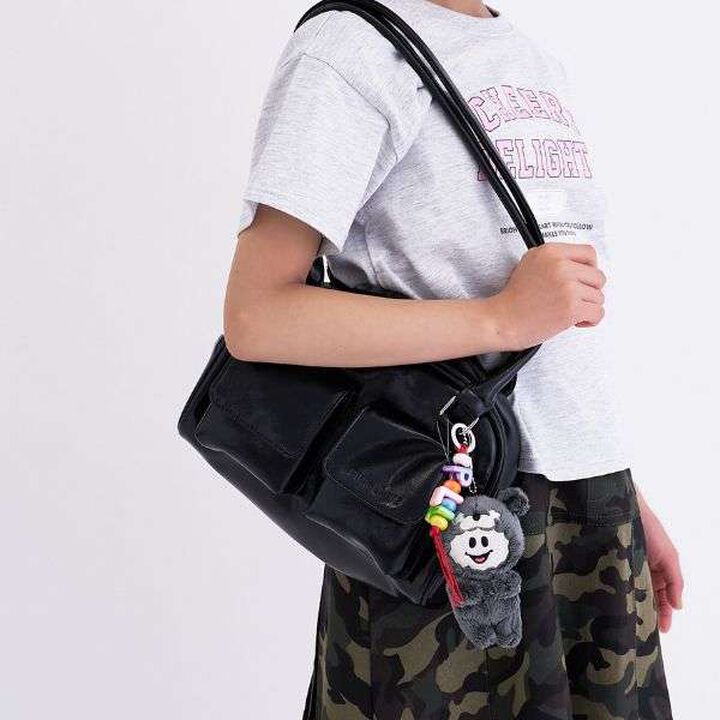 Long Handle Bag,Black, medium image number 0