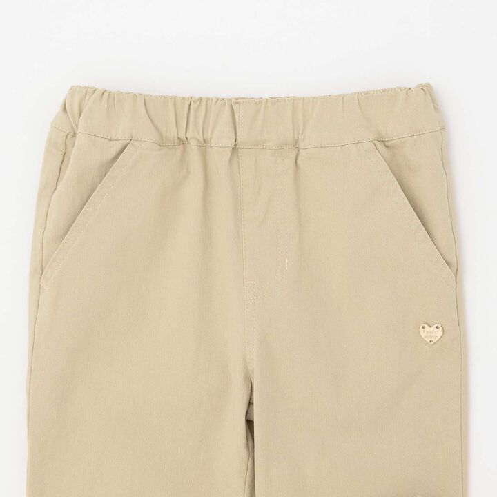 Tomo Pants Stretchy Hem Frill Flared Pants,Black, medium image number 8