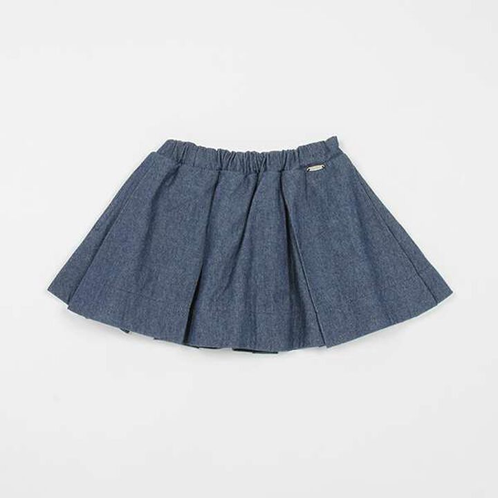 [Link] Volume Tuck Skirted Shorts (Kids),Blue, medium image number 4